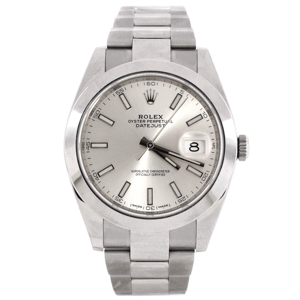 Oyster Perpetual Datejust Automatic Watch Stainless Steel 41