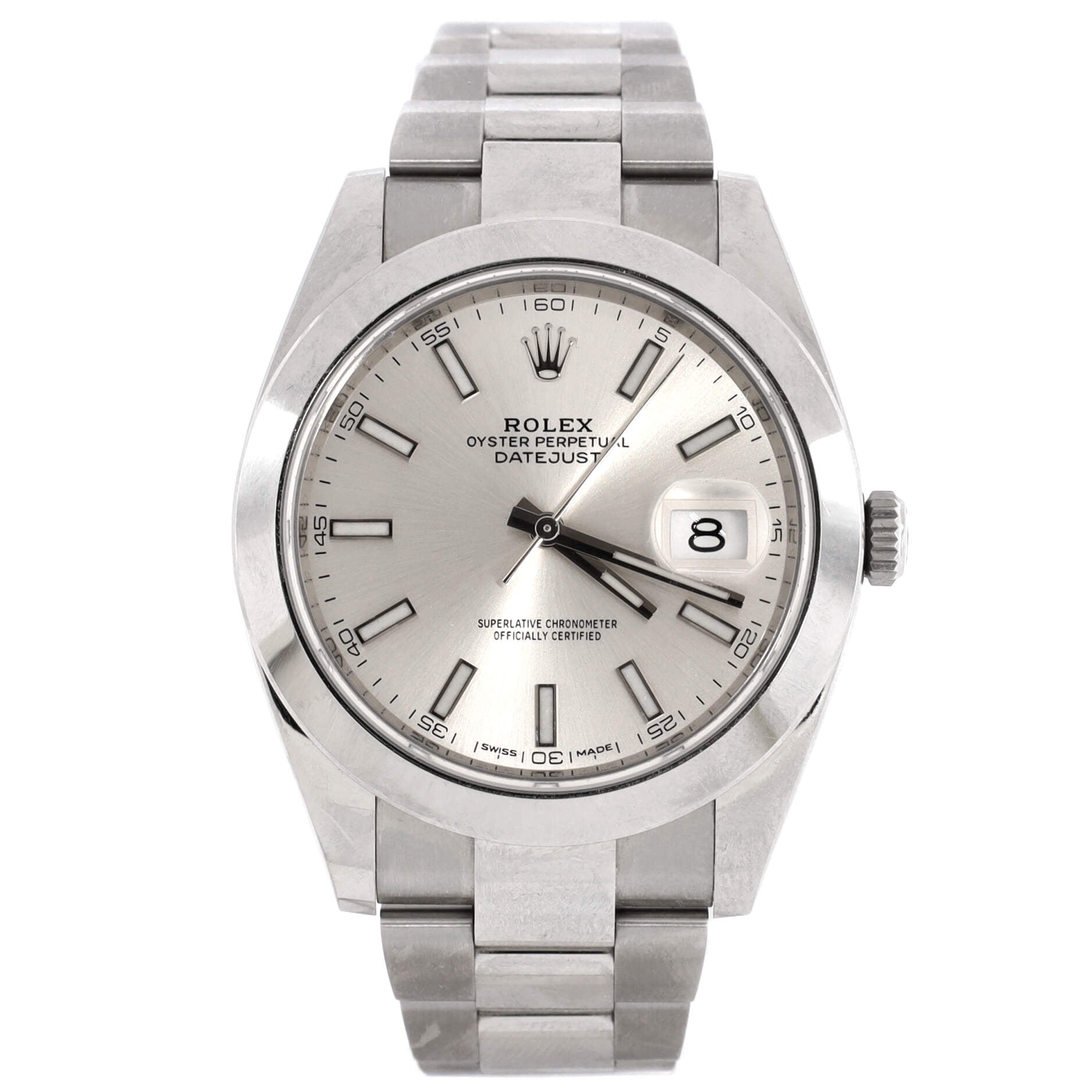 Oyster Perpetual Datejust Automatic Watch Stainless Steel 41