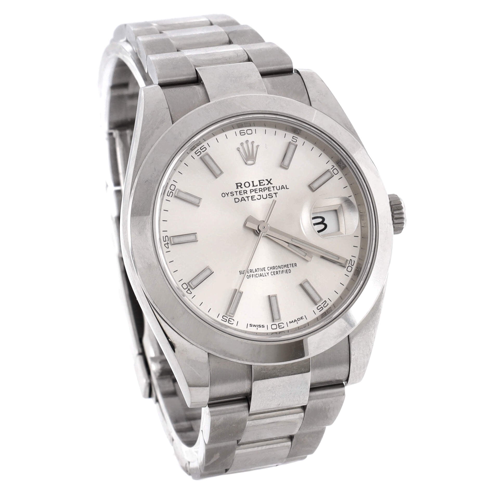Oyster Perpetual Datejust Automatic Watch Stainless Steel 41