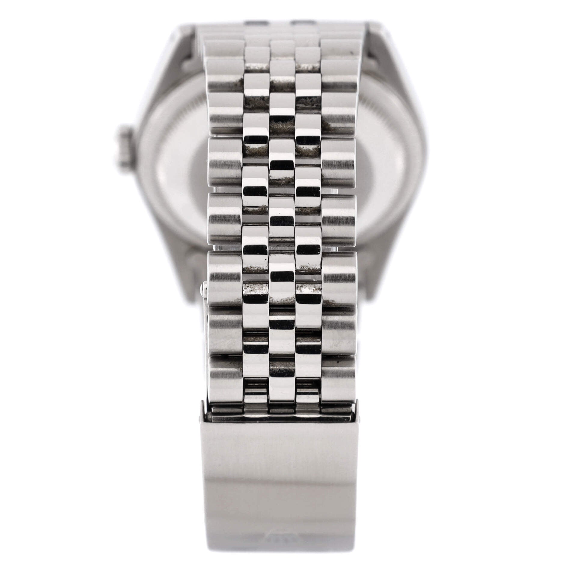 Oyster Perpetual Datejust Automatic Watch Stainless Steel and White Gold with Diamond Markers 36