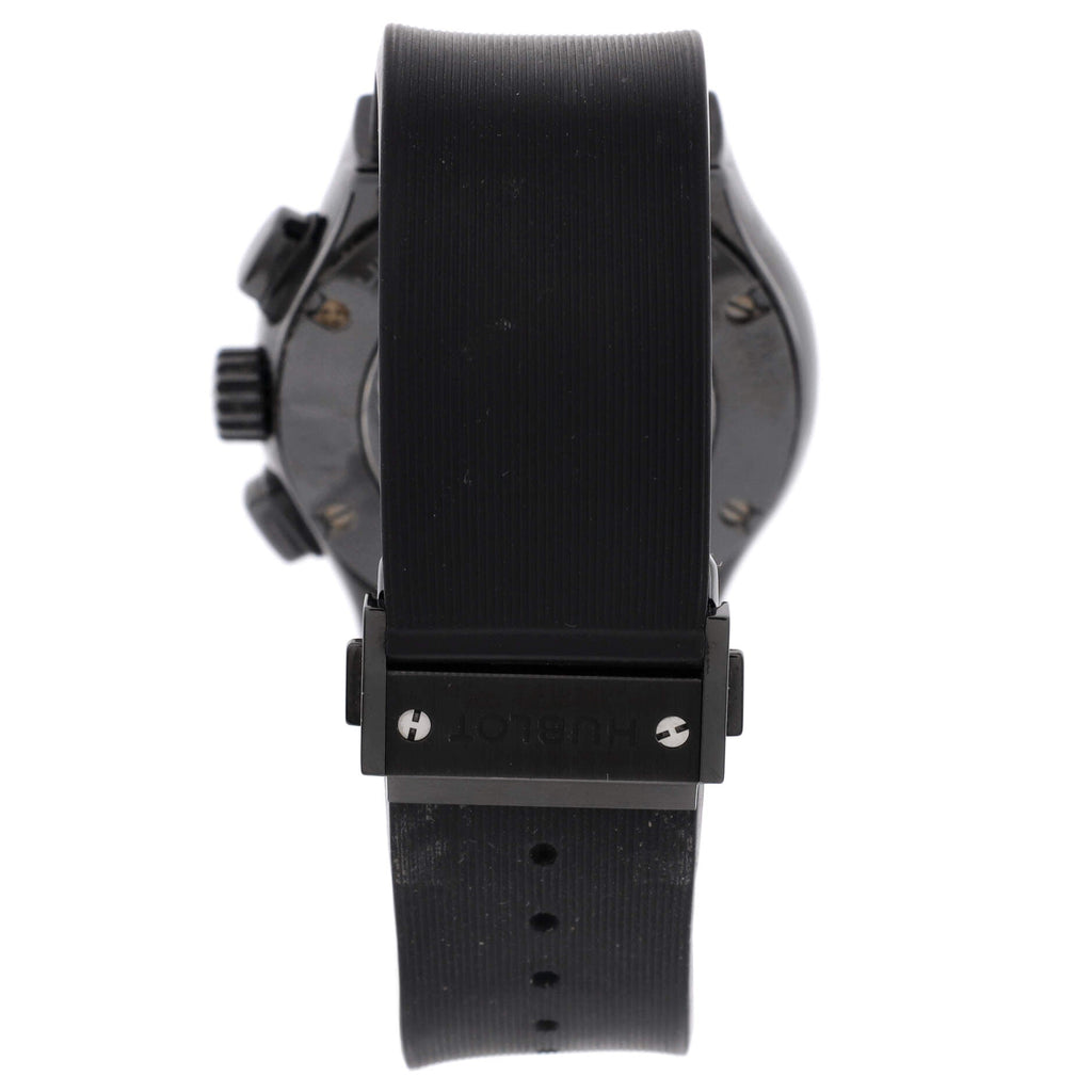 Classic Fusion Black Magic Chronograph Automatic Watch Ceramic and Rubber 45