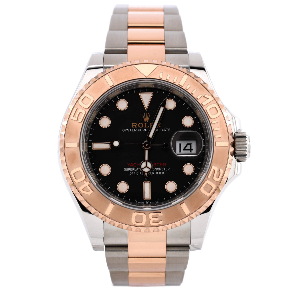 Oyster Perpetual Yacht-Master Automatic Watch Stainless Steel and Rose Gold 40
