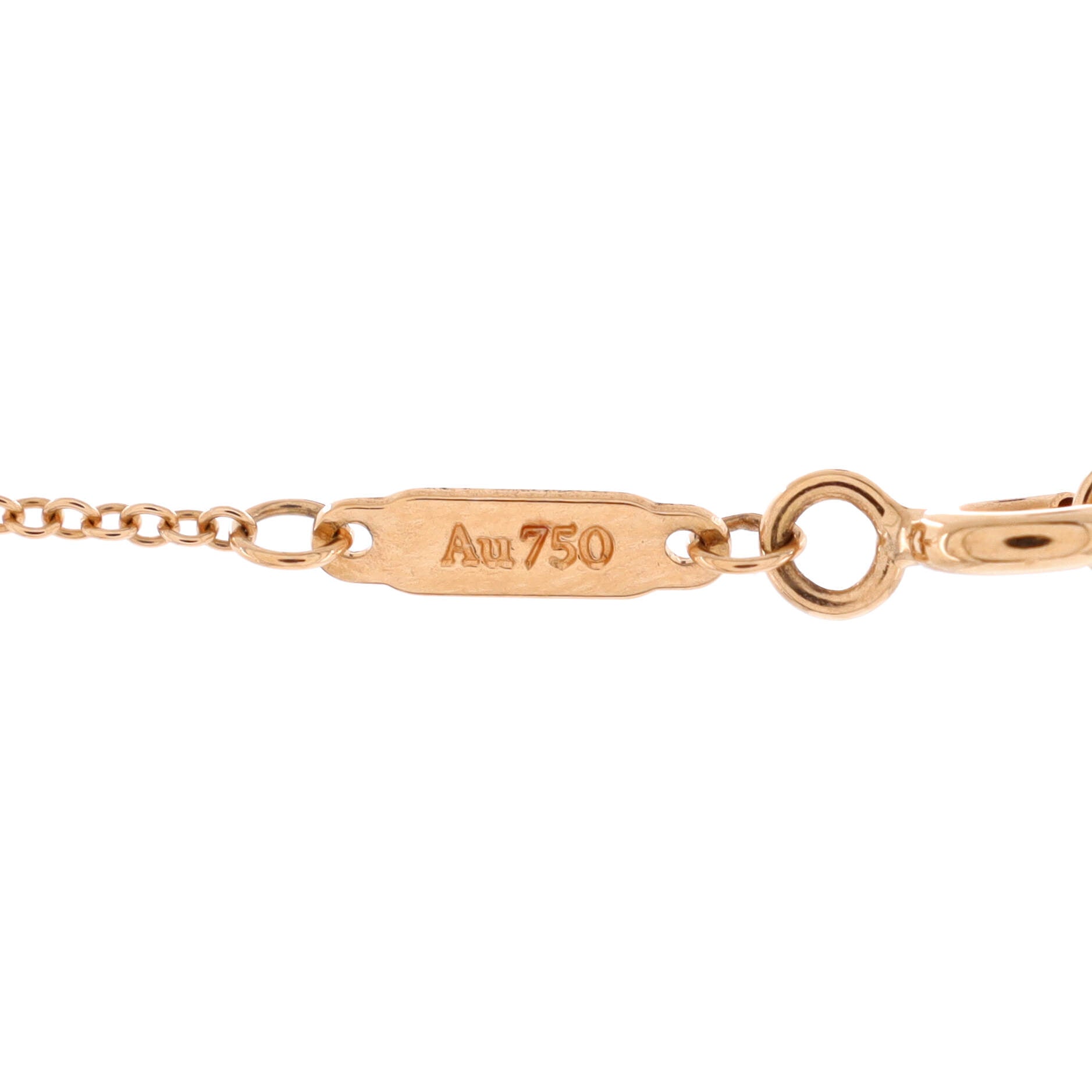 Naughty and Nice Pendant Necklace 18K Rose Gold