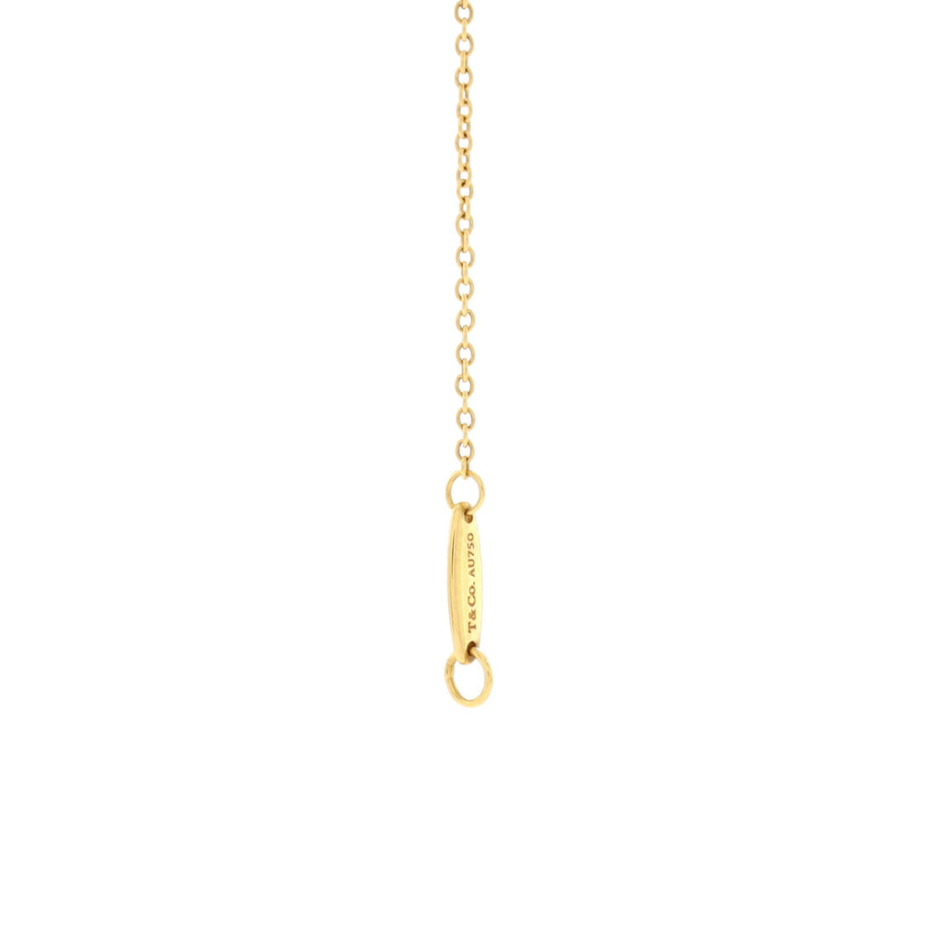 Elsa Peretti Diamonds by the Yard 3 Stone Bracelet 18K Yellow Gold with Diamonds