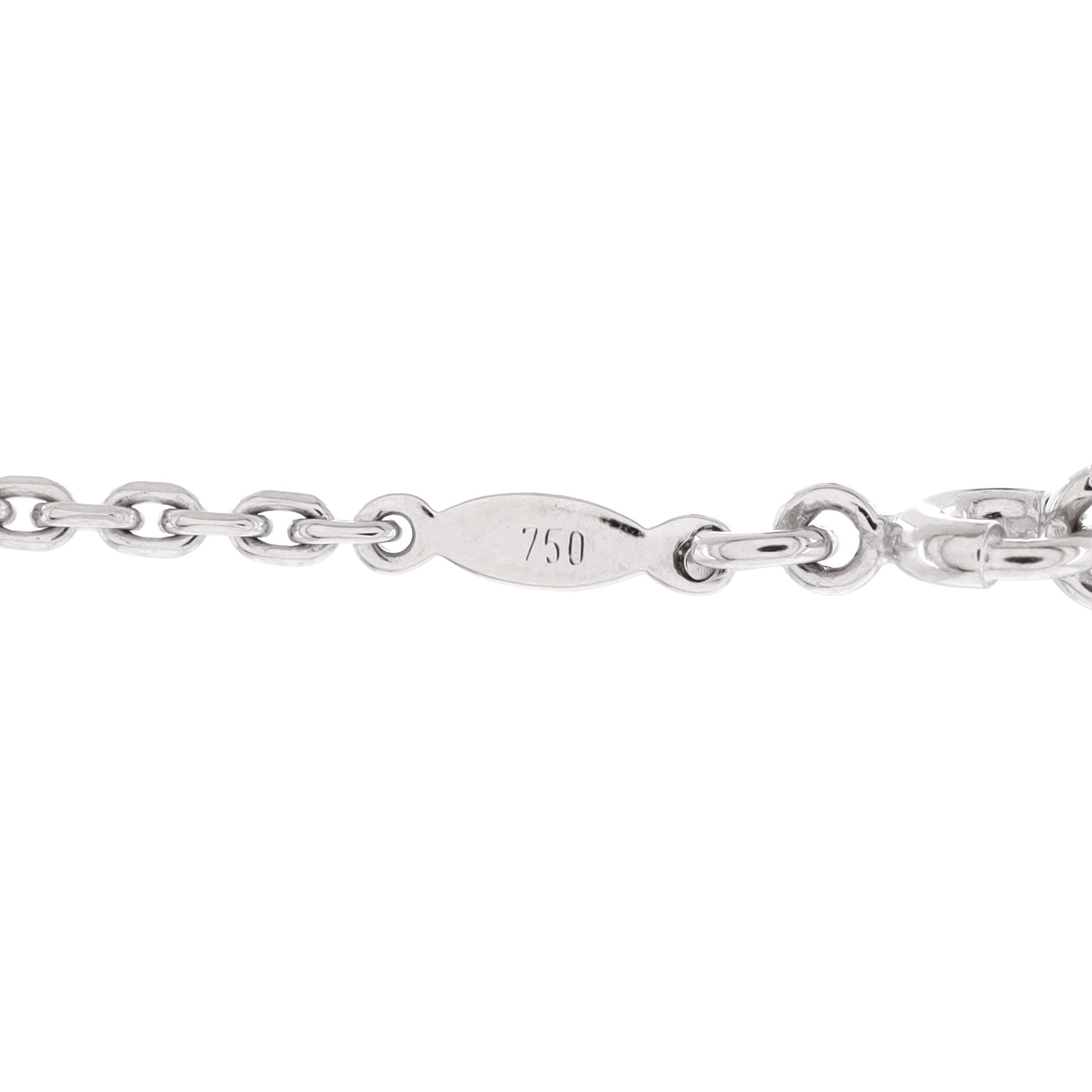 Hercules Pendant Necklace 18K White Gold
