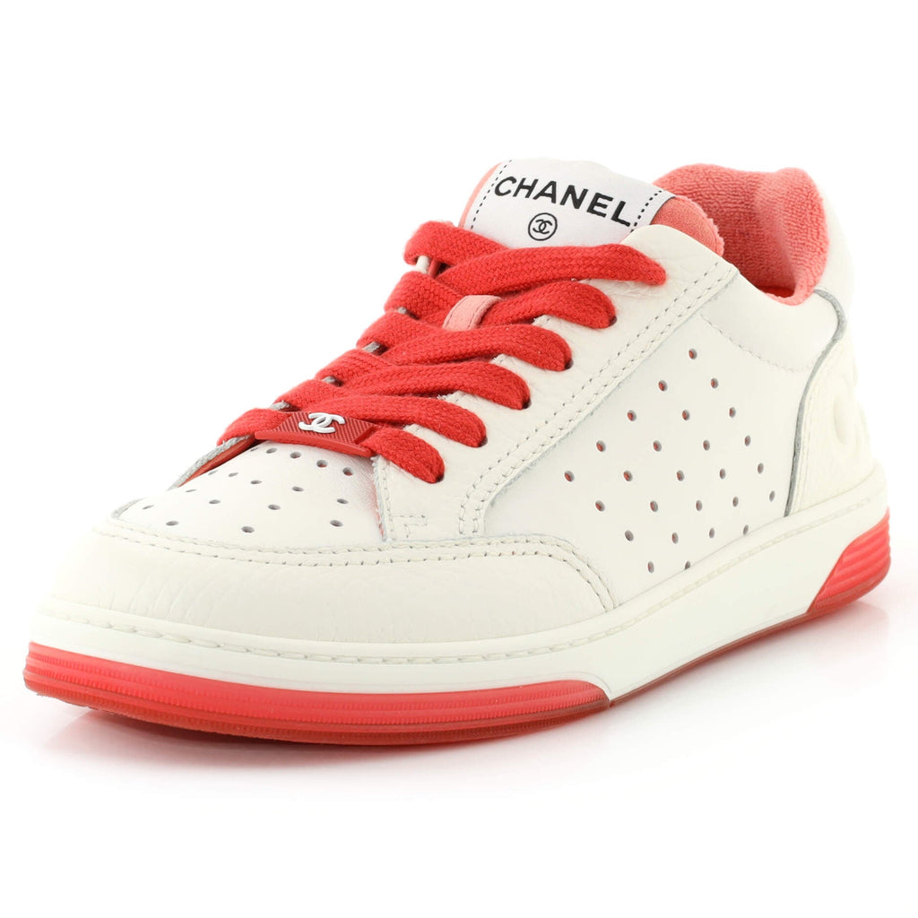 Women's Logo Low-Top Sneakers Leather