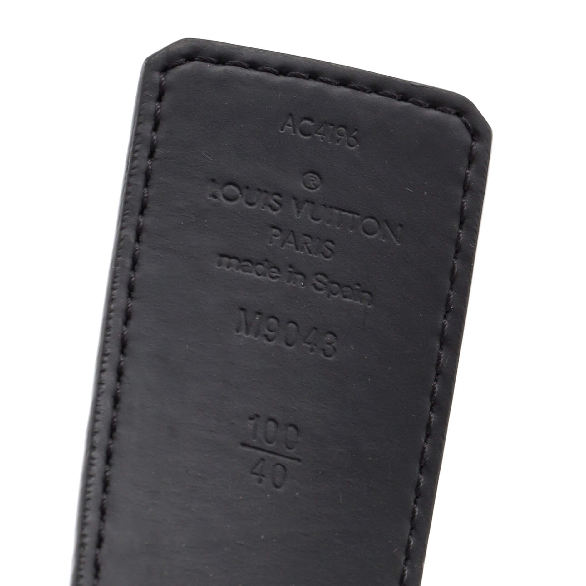 LV Initiales Reversible Belt Monogram Eclipse Canvas Wide 5