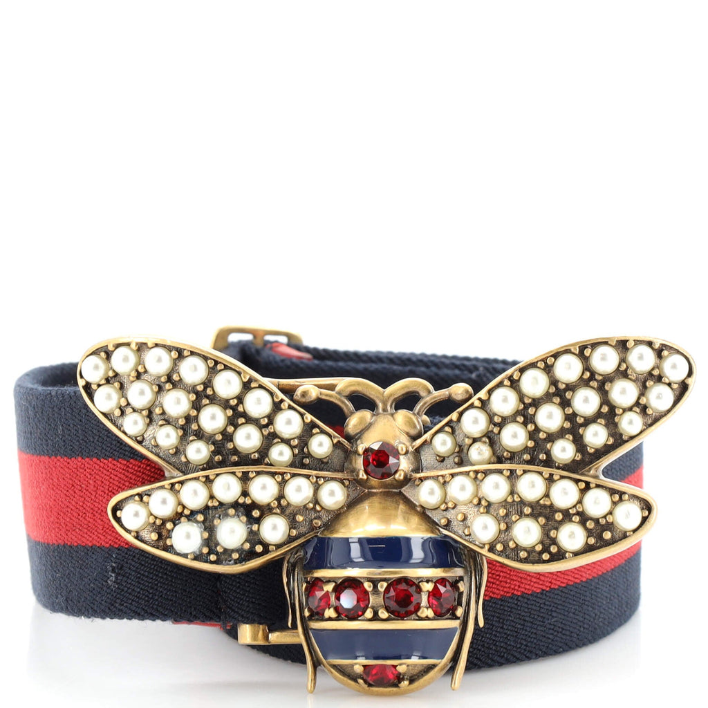 Queen Margaret Bee Belt Canvas Wide 65