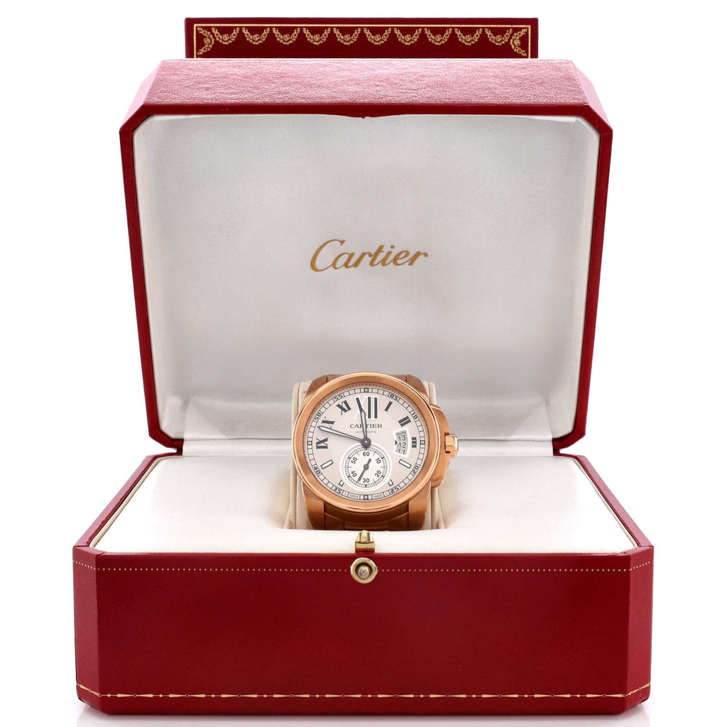 Calibre de Cartier Automatic Watch Rose Gold 42