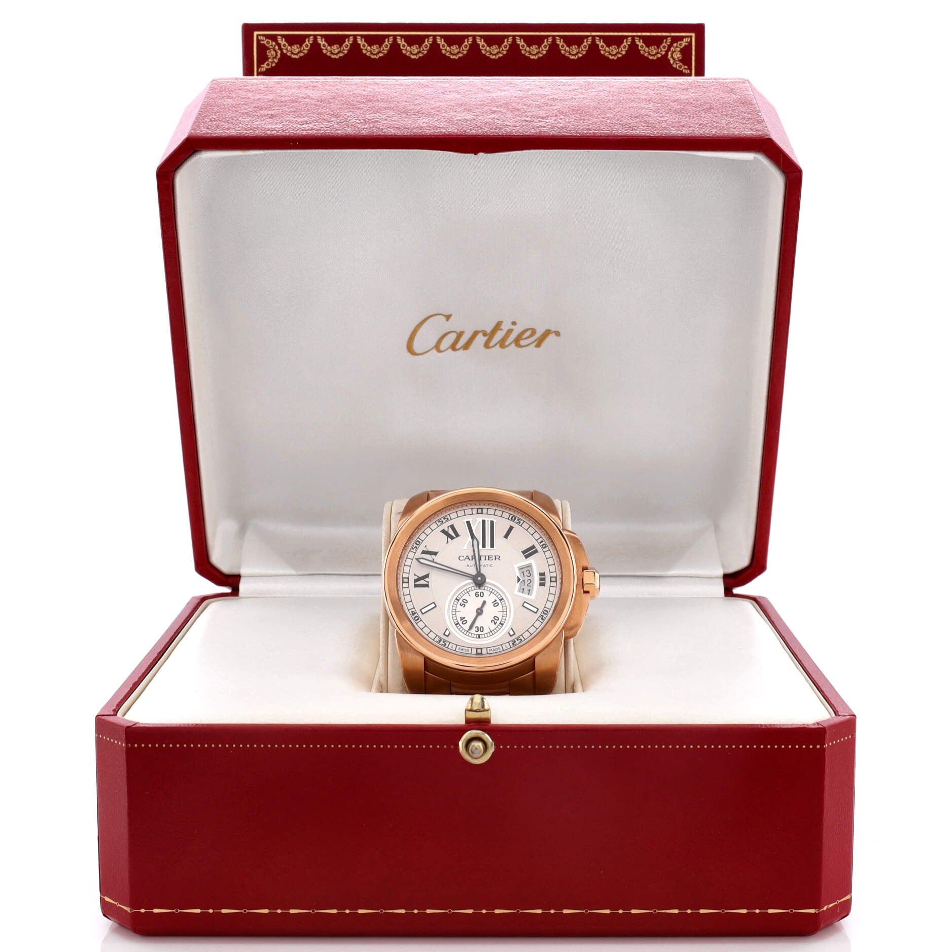 Calibre de Cartier Automatic Watch Rose Gold 42