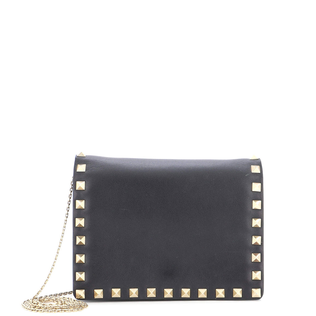 Rockstud Pouch Crossbody Bag Leather Mini