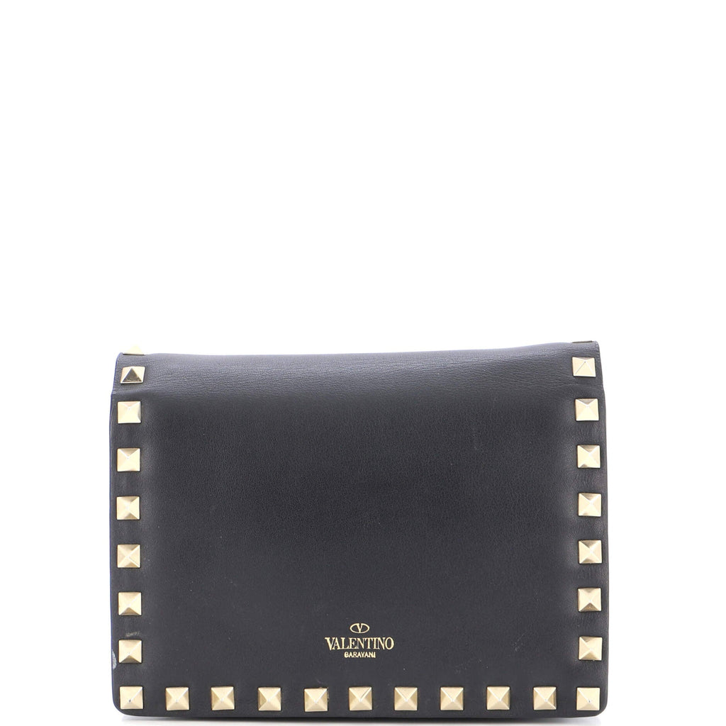 Rockstud Pouch Crossbody Bag Leather Mini