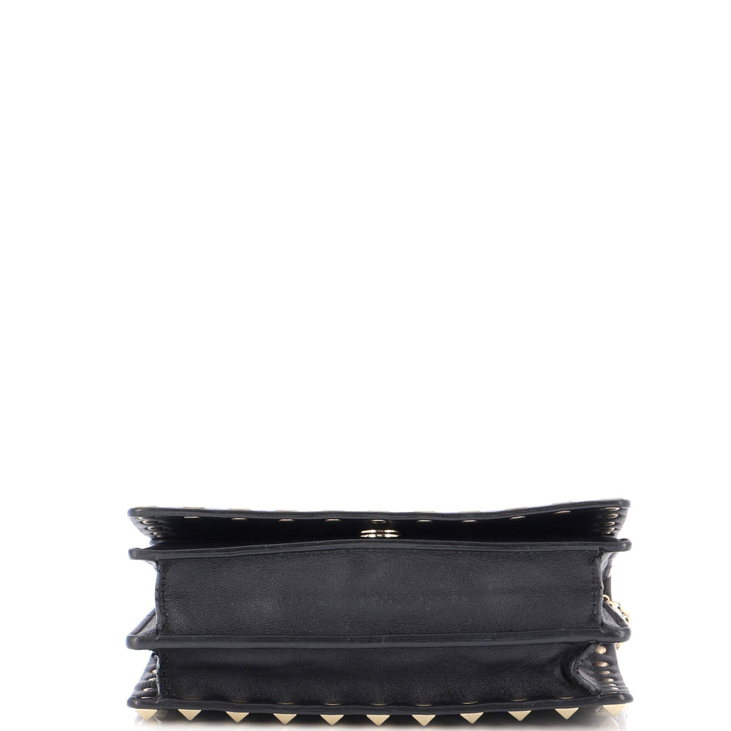 Rockstud Pouch Crossbody Bag Leather Mini
