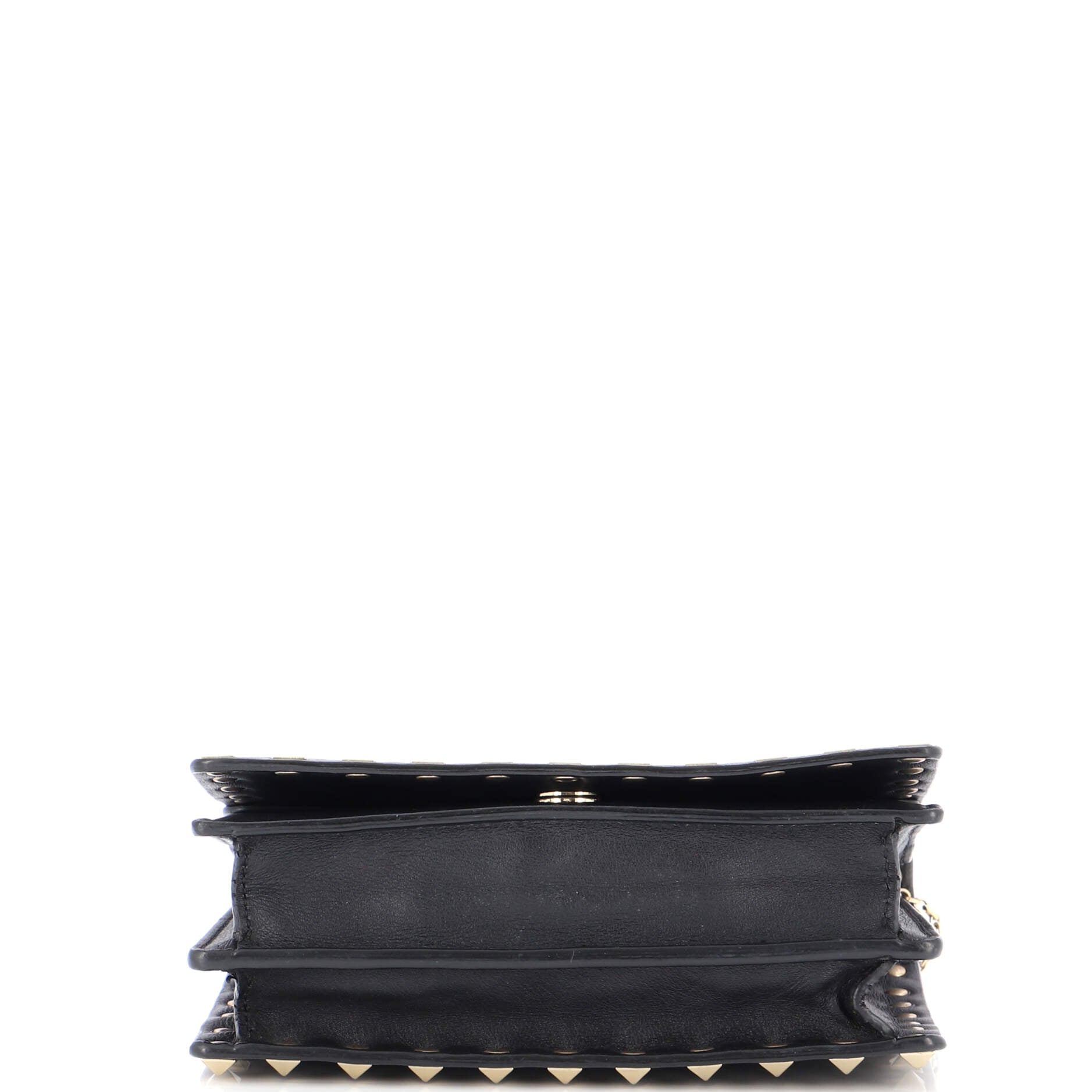 Rockstud Pouch Crossbody Bag Leather Mini