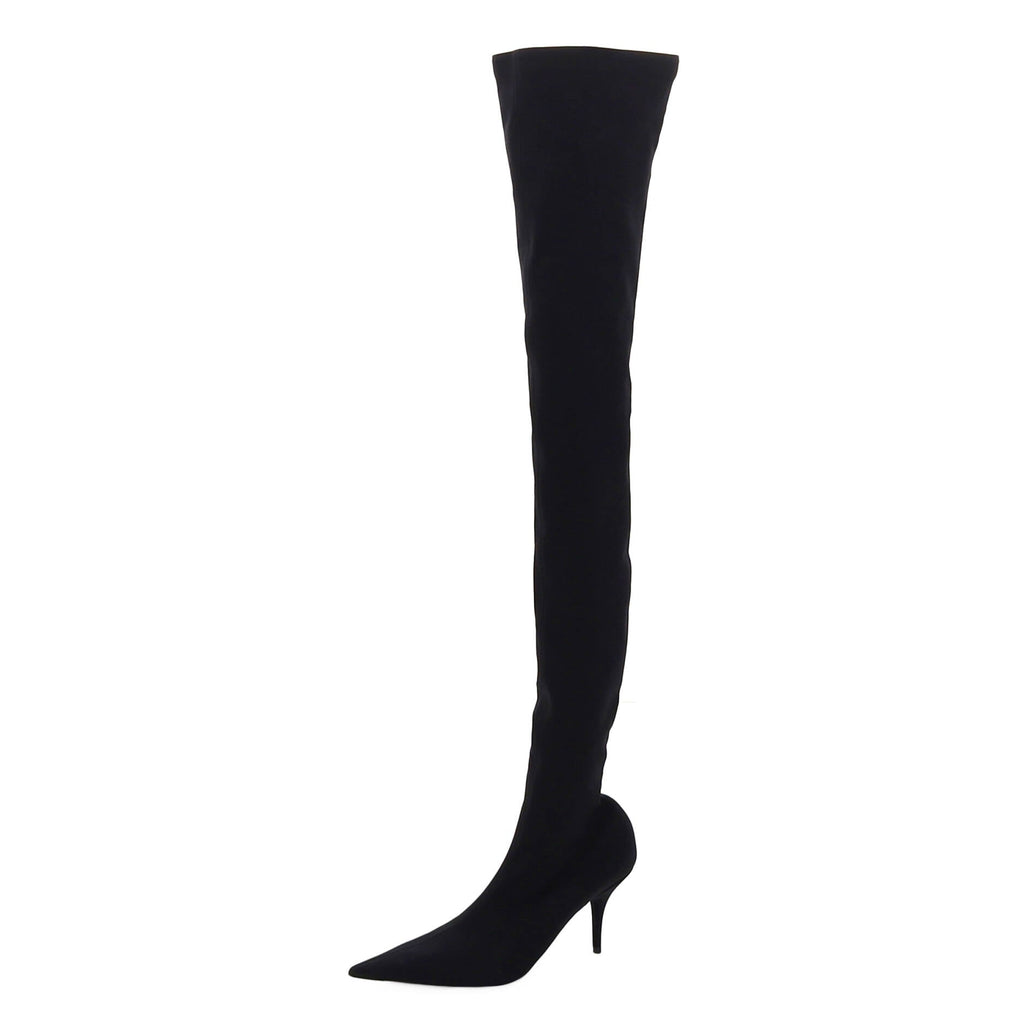 Women's Knife Thigh High Boots Technical Fabric