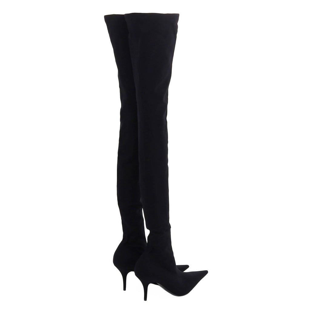 Women's Knife Thigh High Boots Technical Fabric