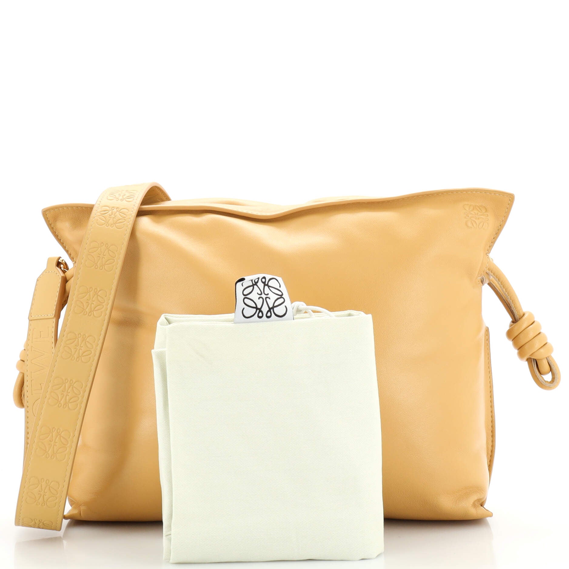 Monochrome Flamenco Convertible Clutch Leather Small