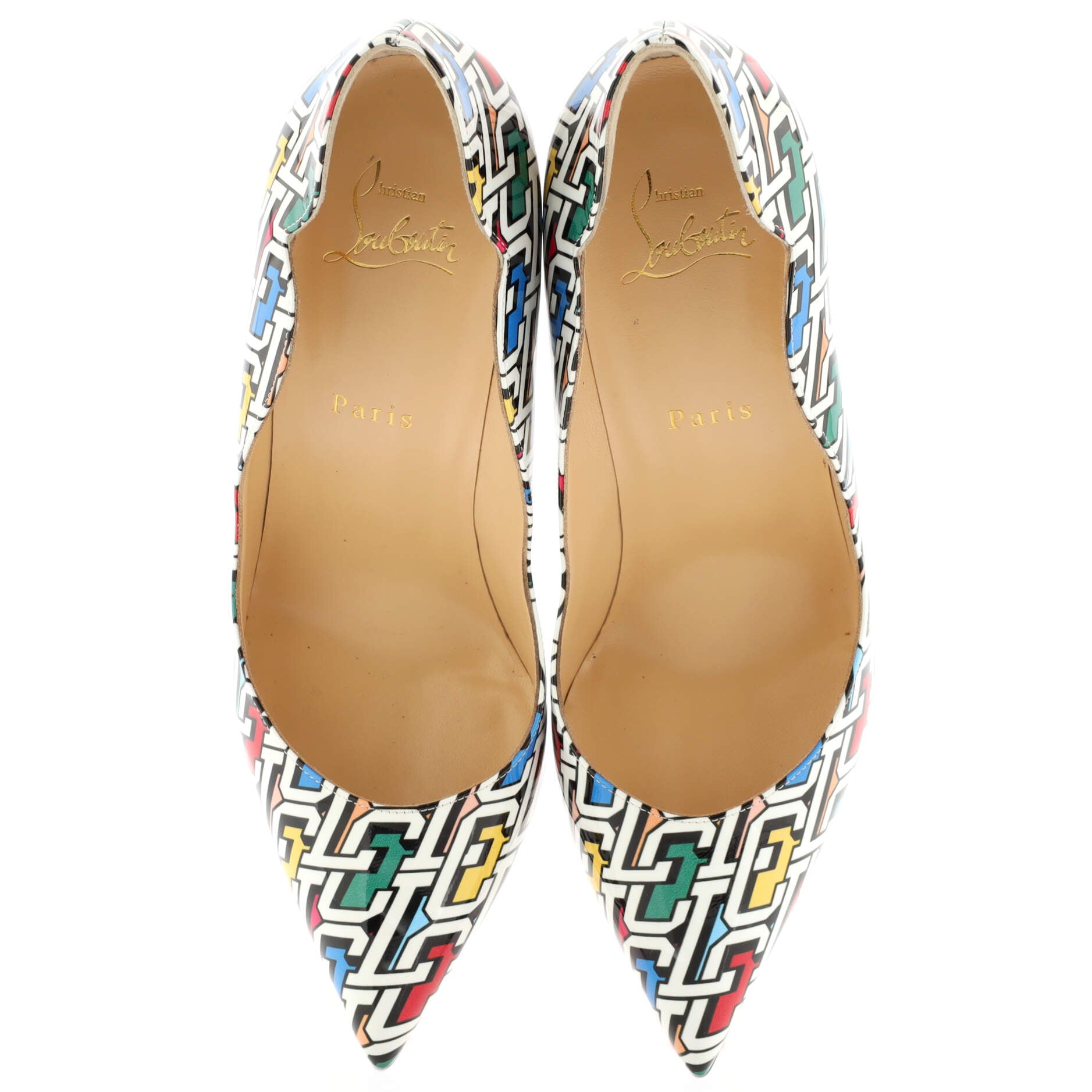 Women's Hot Chick Pumps Printed Patent 100
