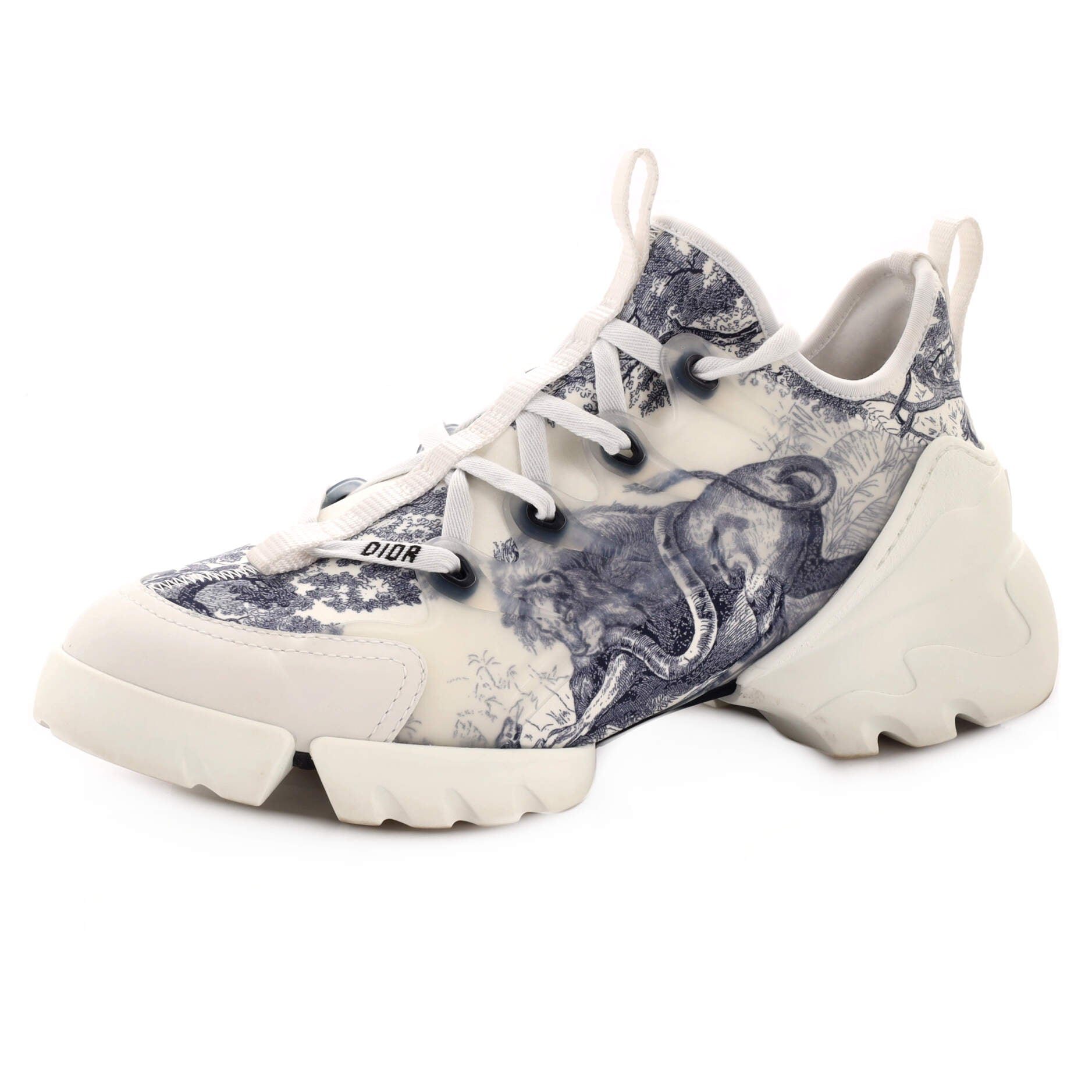 Women's D-Connect Sneakers Printed Technical Fabric