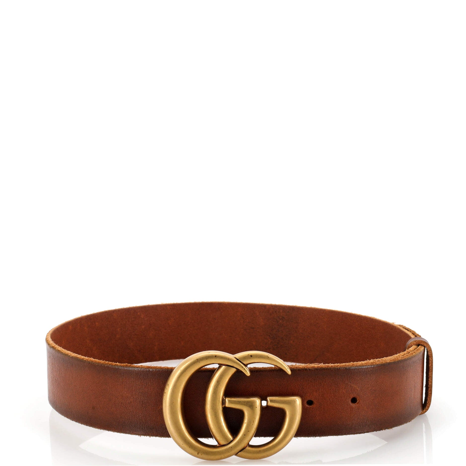 GG Marmont Belt Leather Wide 70