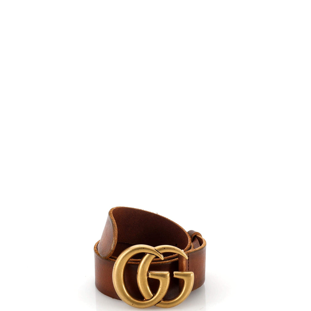 GG Marmont Belt Leather Wide 70