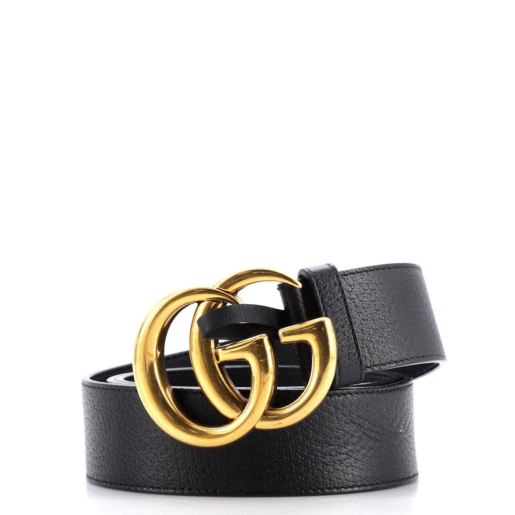 GG Marmont Belt Leather Wide 85