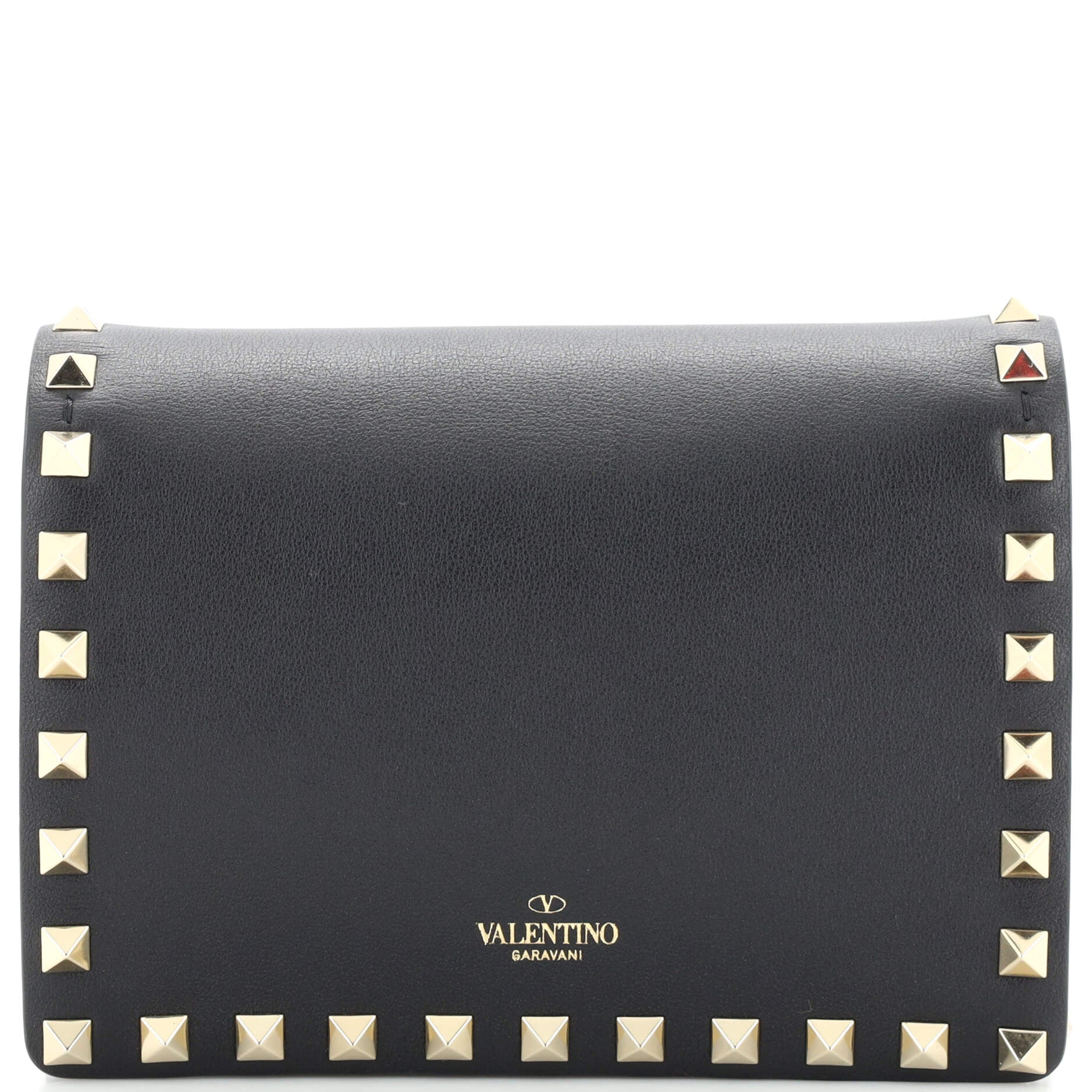 Rockstud Pouch Crossbody Bag Leather Mini