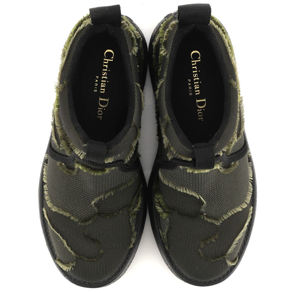 Women's Nomad-D Ankle Boots Camouflage Embroidered Canvas