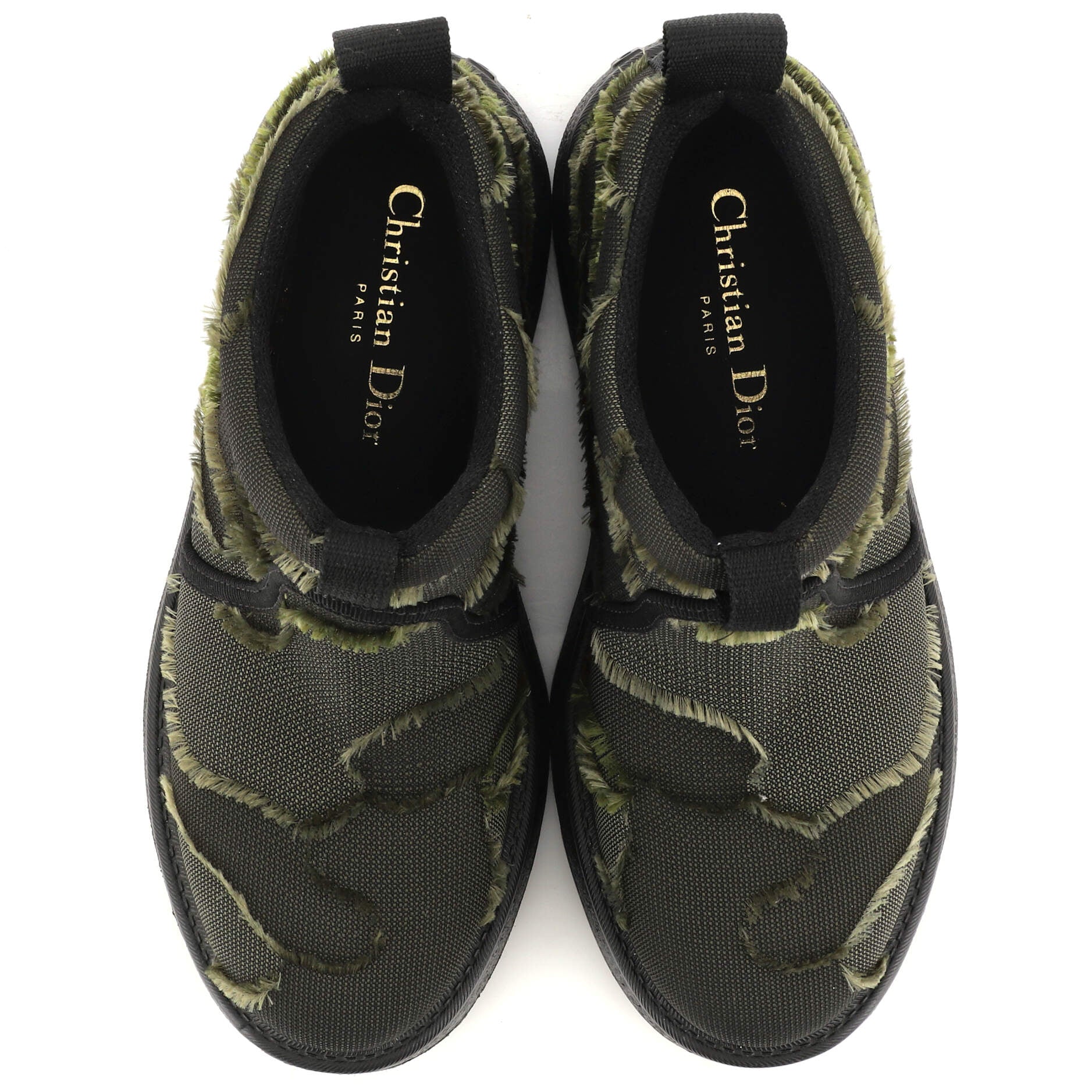 Women's Nomad-D Ankle Boots Camouflage Embroidered Canvas