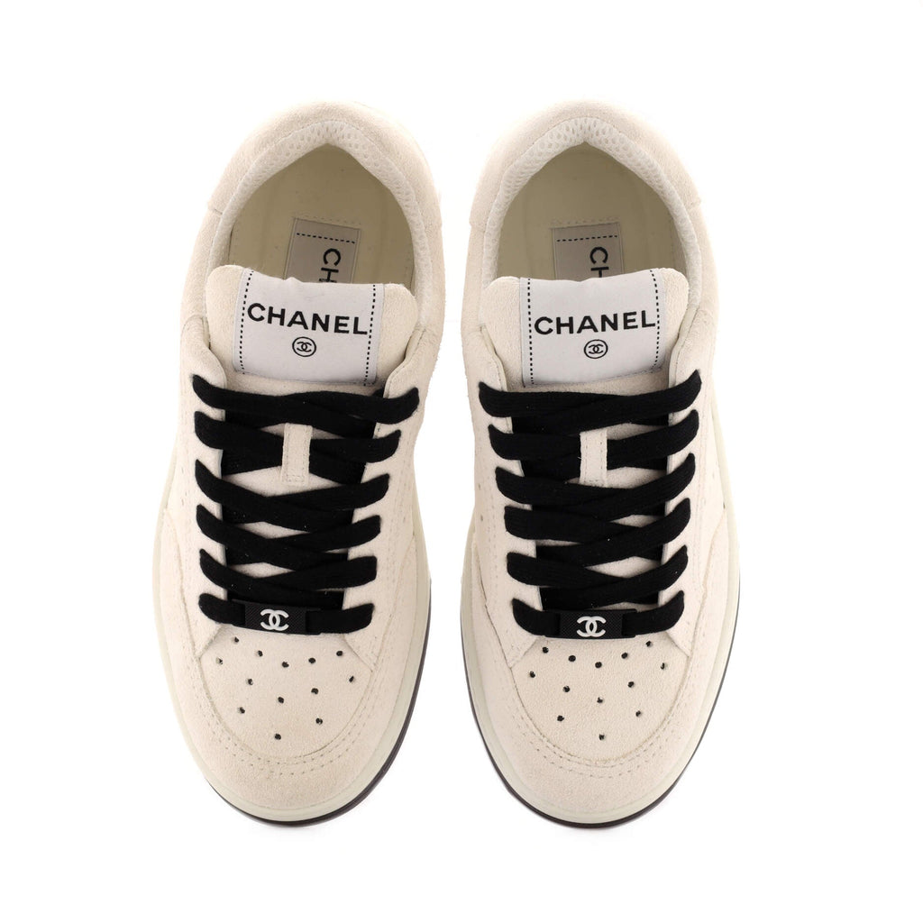 Women's Logo Low-Top Sneakers Suede