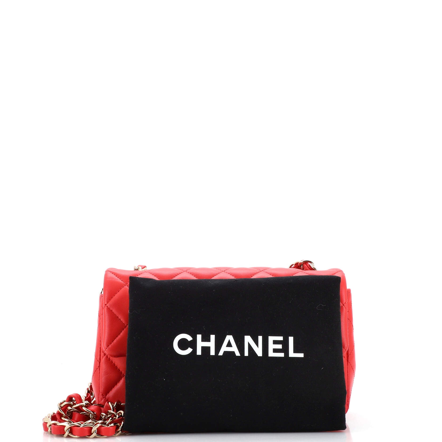 Classic Single Flap Bag Quilted Lambskin Mini