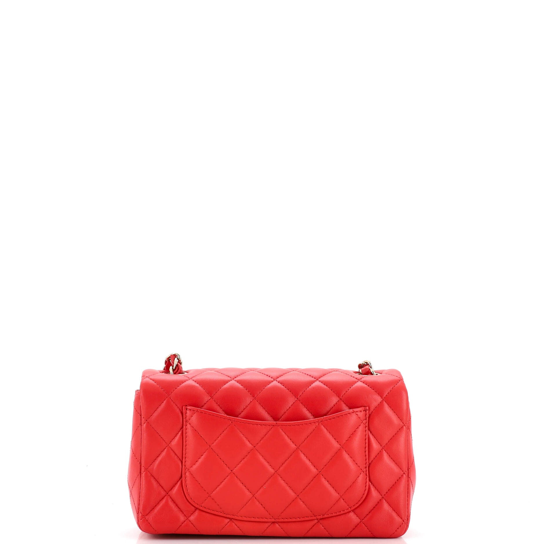 Classic Single Flap Bag Quilted Lambskin Mini
