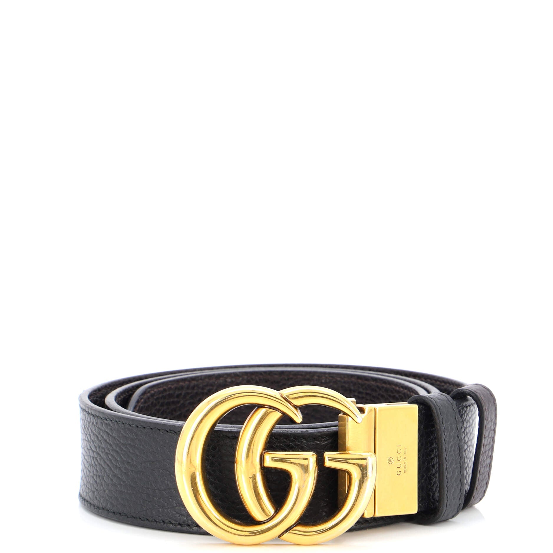 GG Marmont Reversible Belt Leather Wide 90