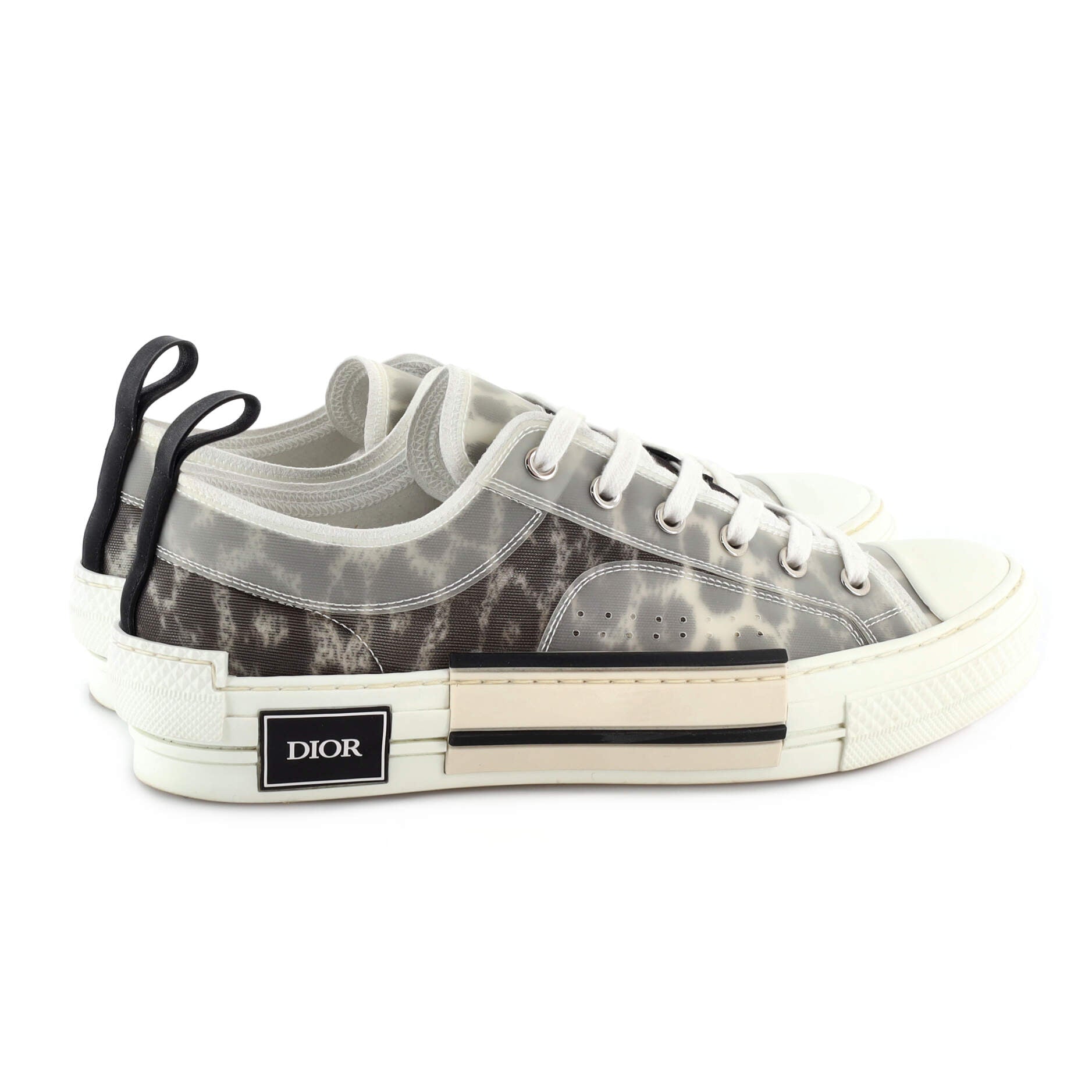 Men's B23 Low-Top Sneakers Printed Canvas and PVC