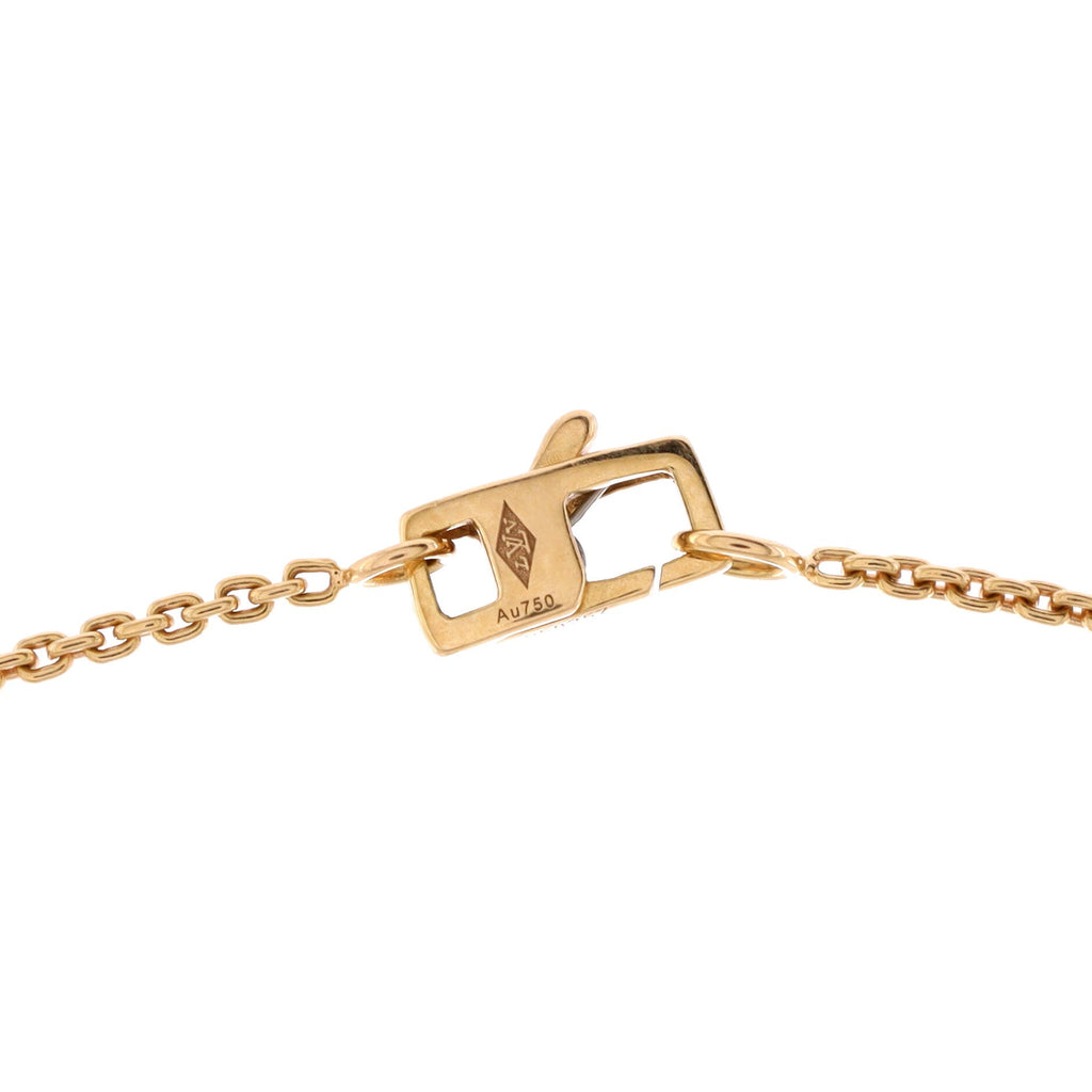 Monogram Idylle Necklace 18K Rose Gold with Diamond
