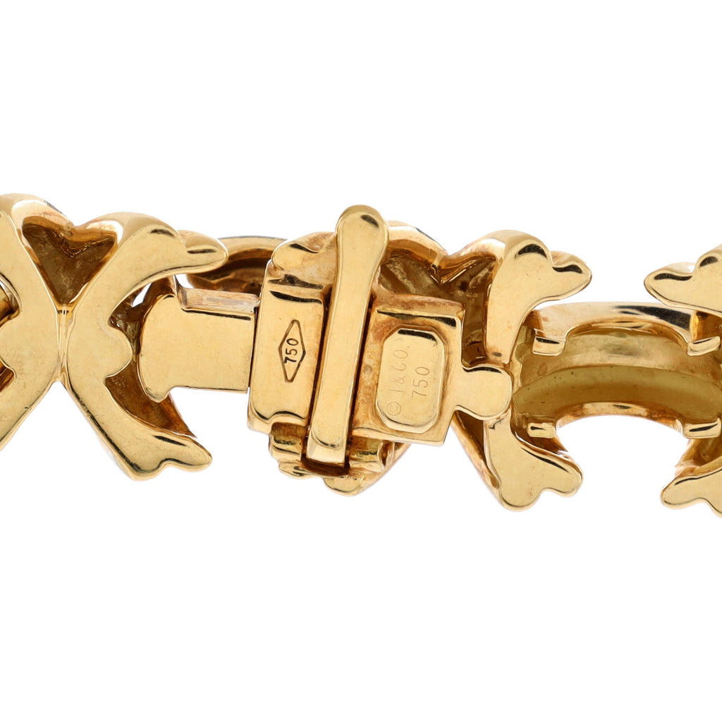 Signature X Link Necklace 18K Yellow Gold