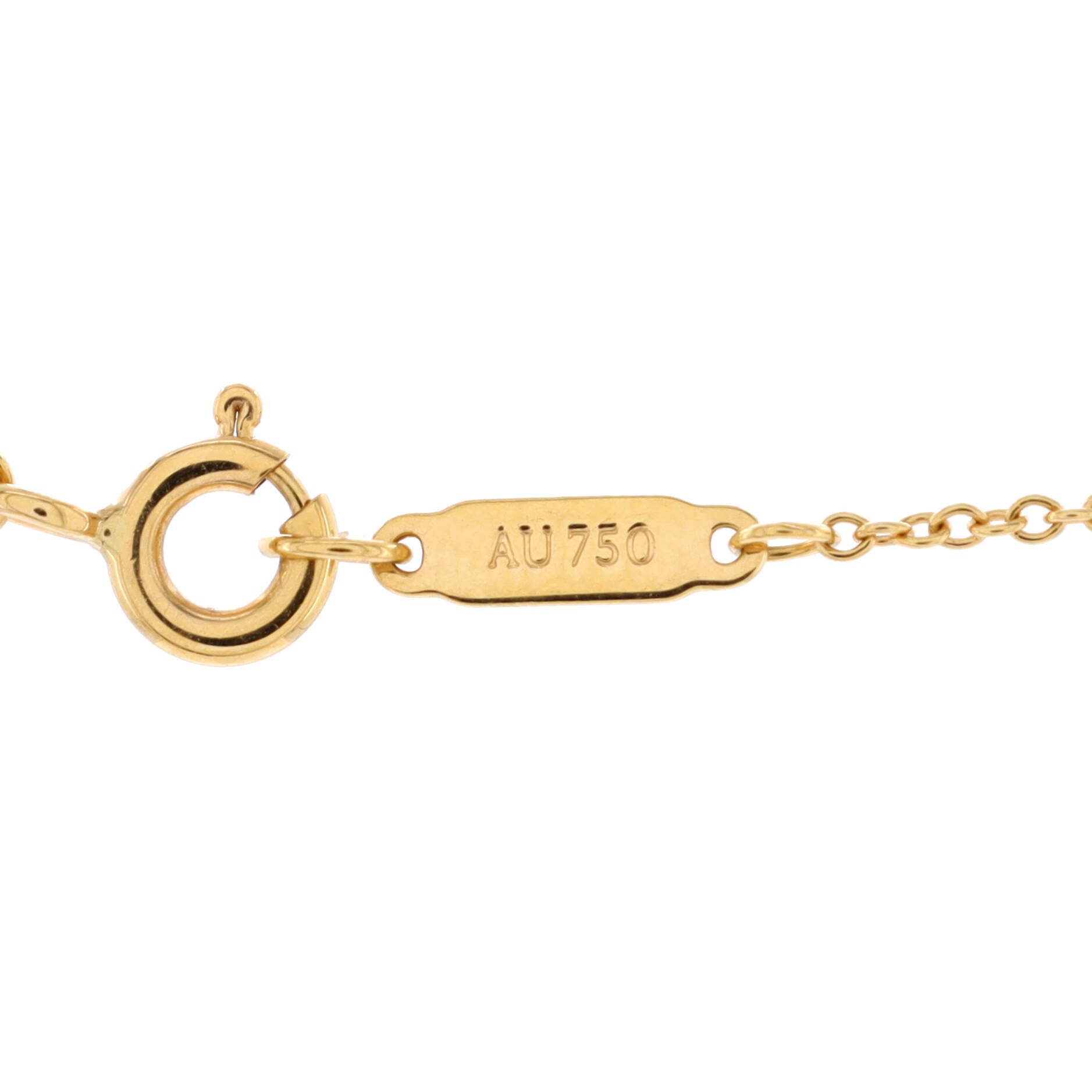 Cross Pendant Necklace 18K Yellow Gold with Diamonds Small