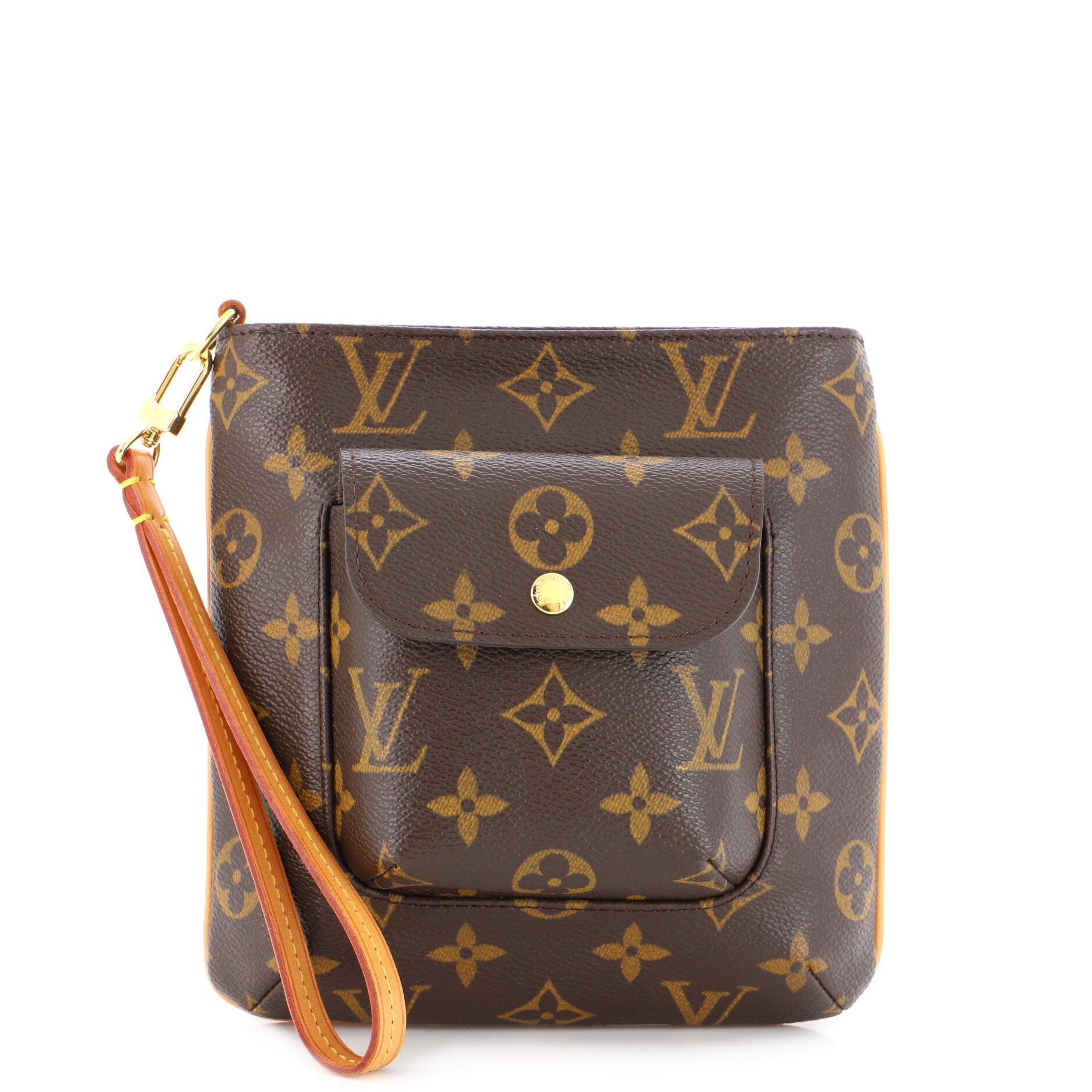 Partition Wristlet Clutch Monogram Canvas