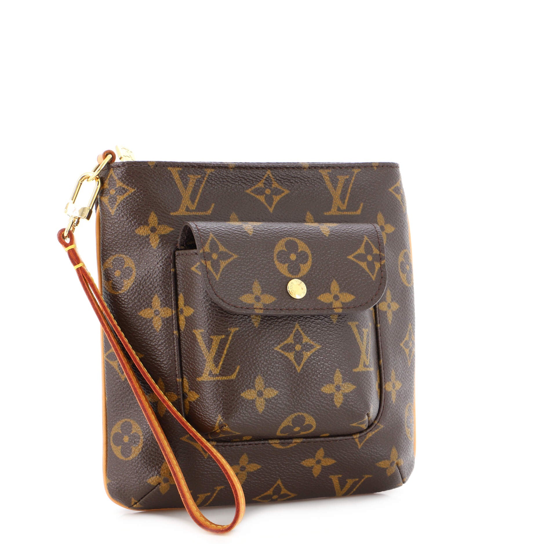 Partition Wristlet Clutch Monogram Canvas