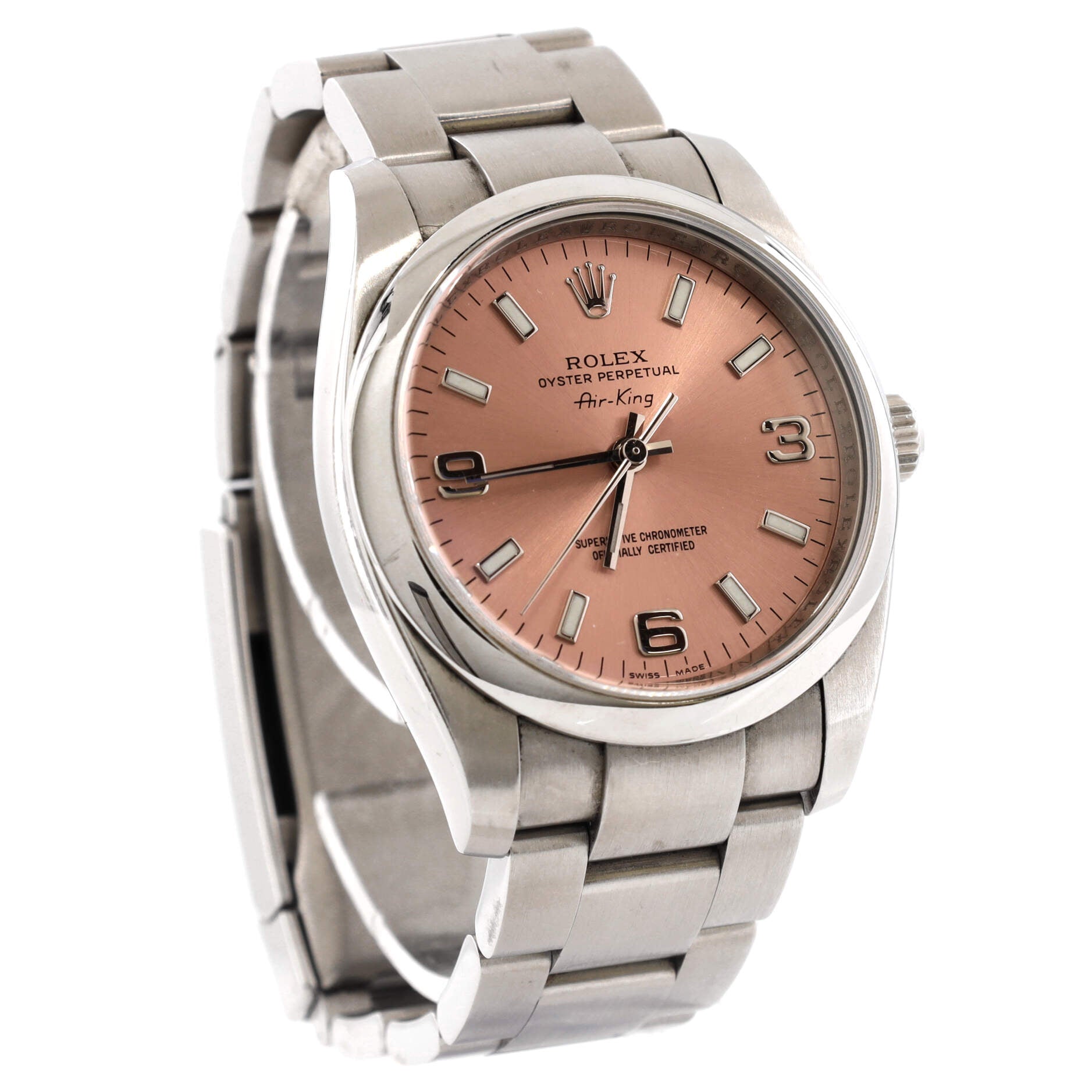 Air King Oyster Perpetual Automatic Watch Stainless Steel 34