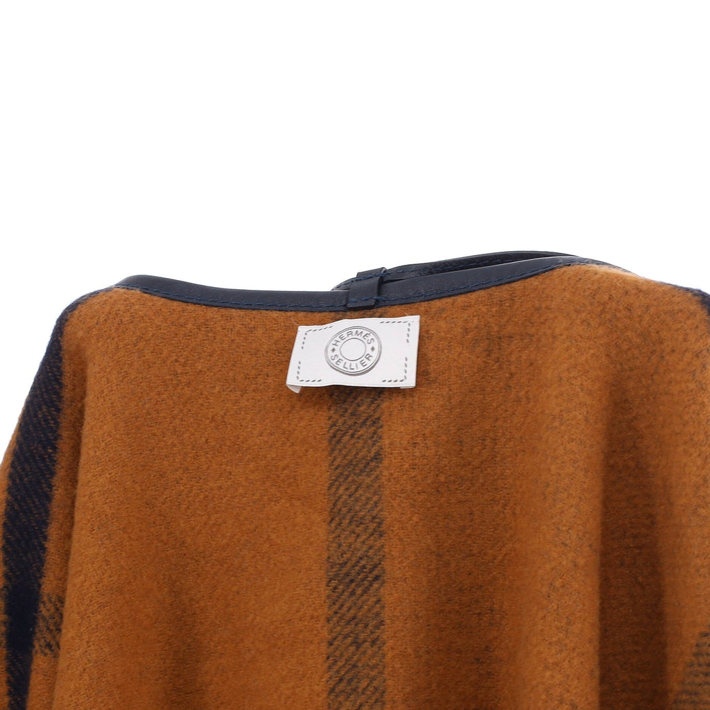 Women's Highlands Fringe Reversible Poncho Merino Wool Blend