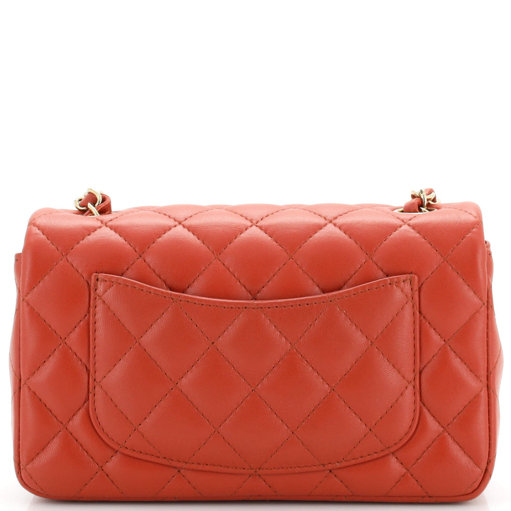 Classic Single Flap Bag Quilted Lambskin Mini