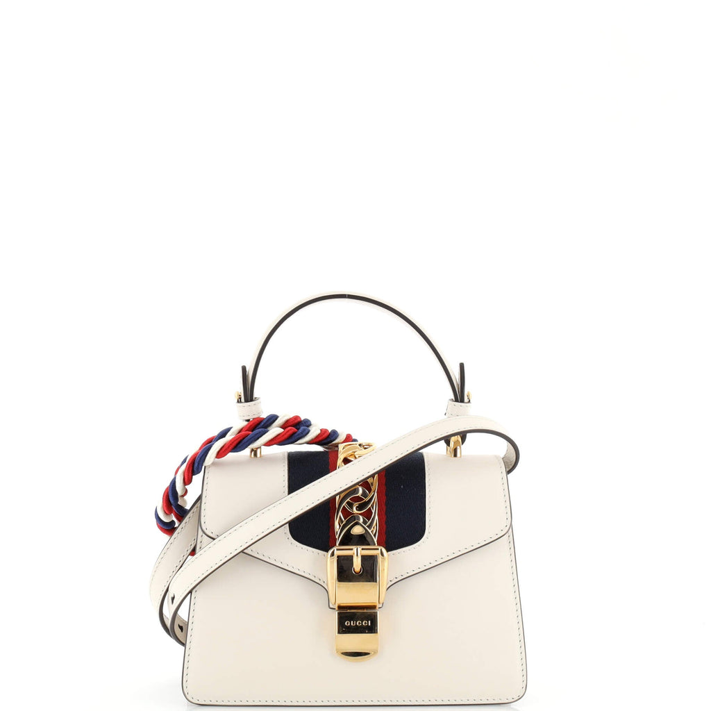 Sylvie Top Handle Bag Leather Mini
