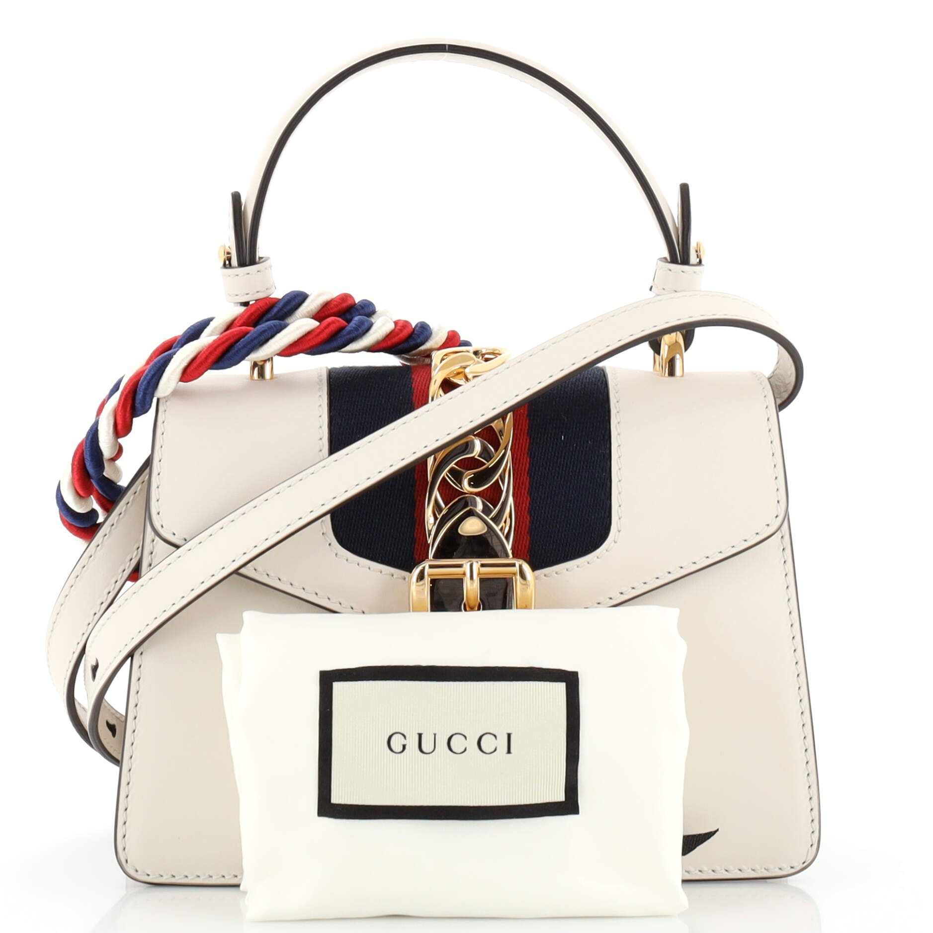 Sylvie Top Handle Bag Leather Mini