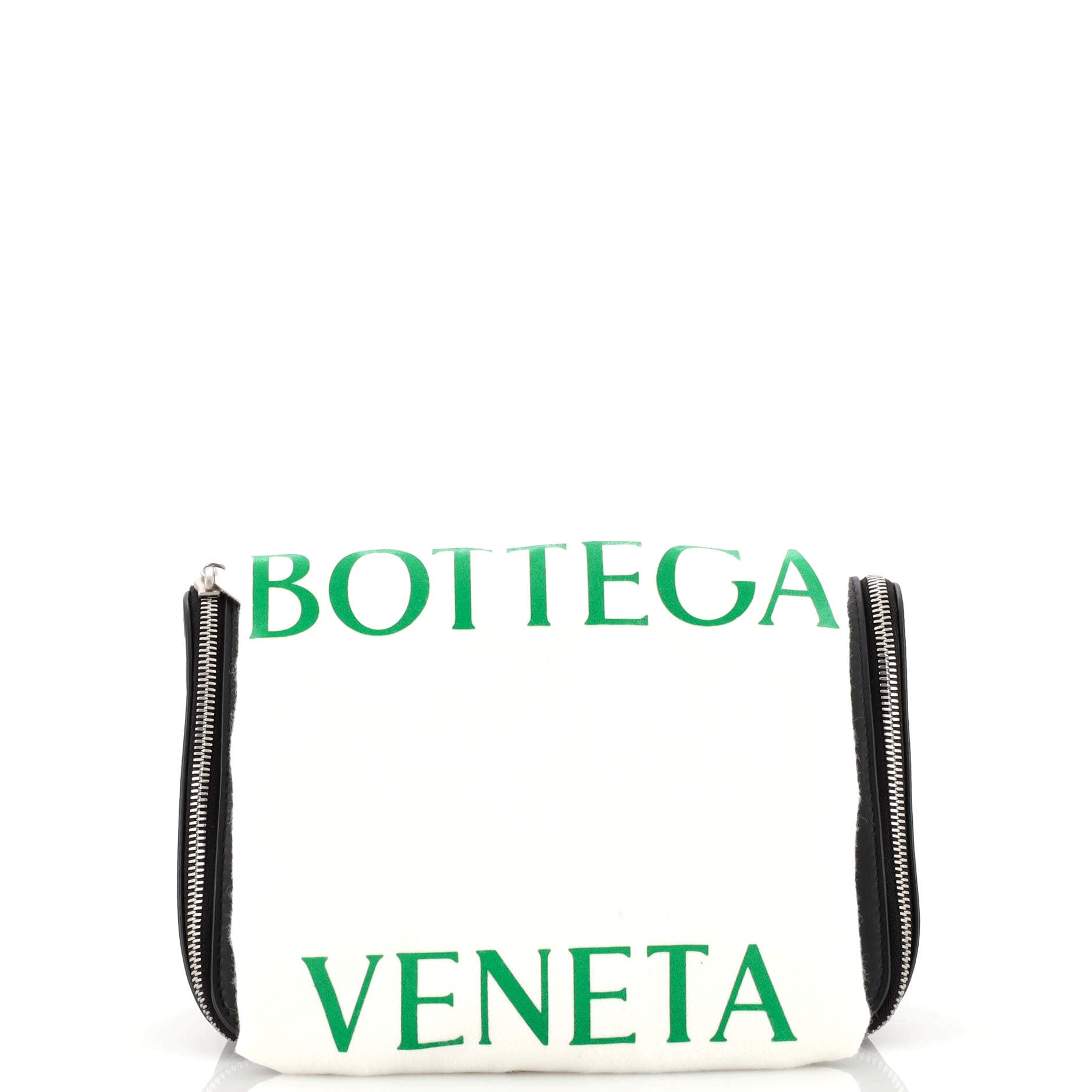Toiletry Wristlet Clutch Leather Medium