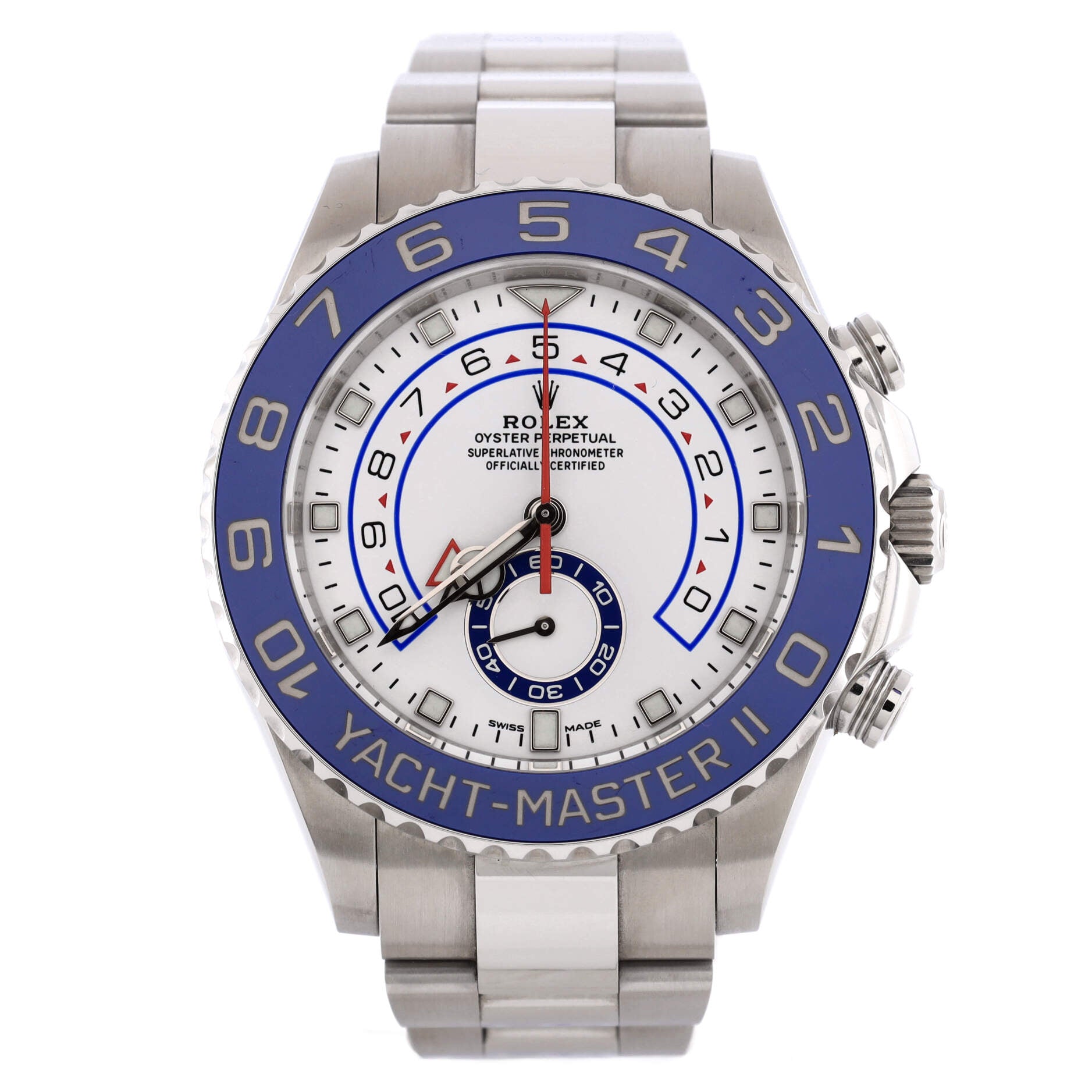 Oyster Perpetual Yacht-Master II Chronograph Automatic Watch Stainless Steel and Cerachrom 44