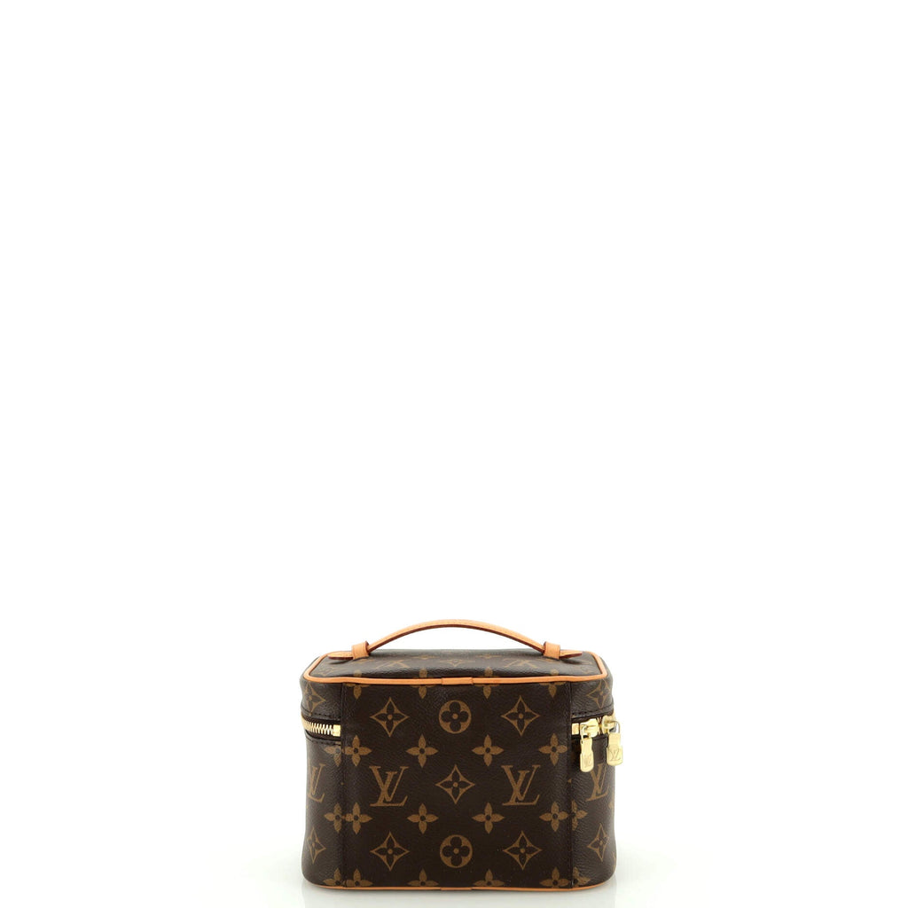 Nice Vanity Case Monogram Canvas Mini