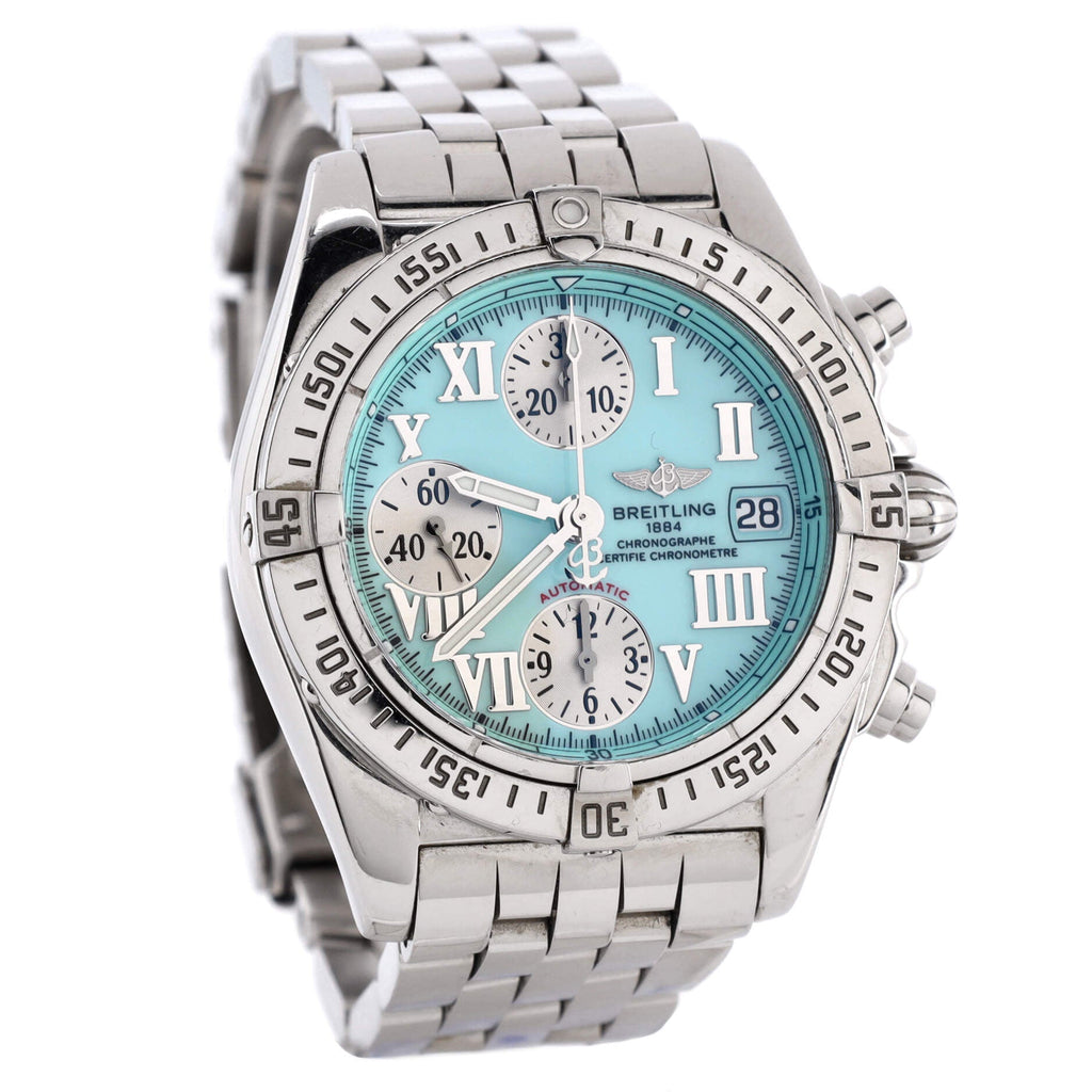 Cockpit Galactic Chronograph Automatic Watch Stainless Steel 39