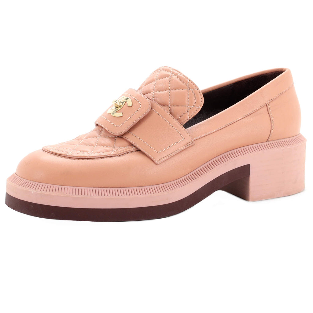 Women's CC Loafers Quilted Leather