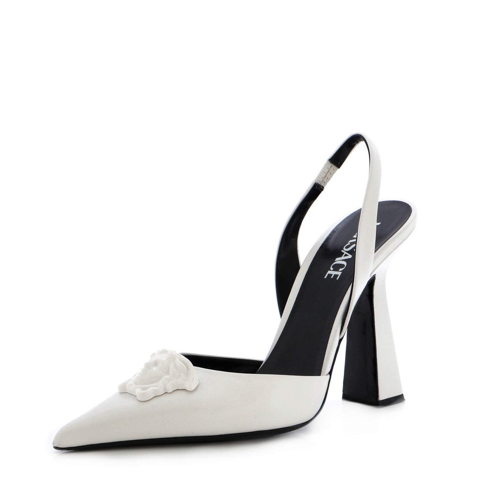 Women's La Medusa Slingback Pumps Leather